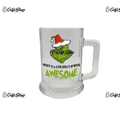 Weird is a side effect, halba cu mesaj